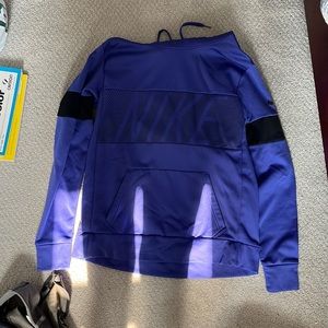 Purple Nike hoodie